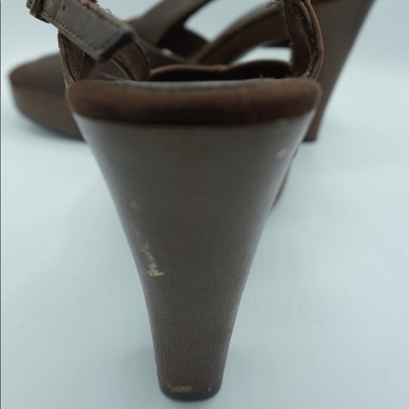 Brown Platform Heels - Picture 3 of 4